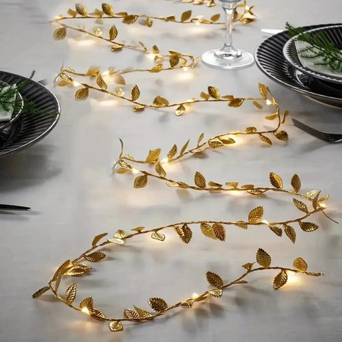 Leaf fairy string lights - fairy,