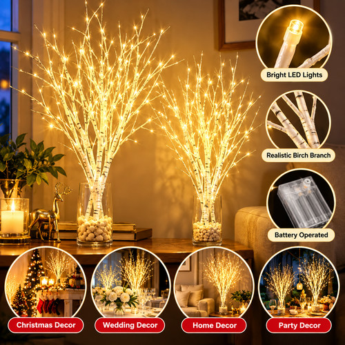 20led birch branch - 20led,