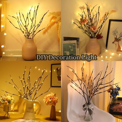 Led twig lights prelit - twig,