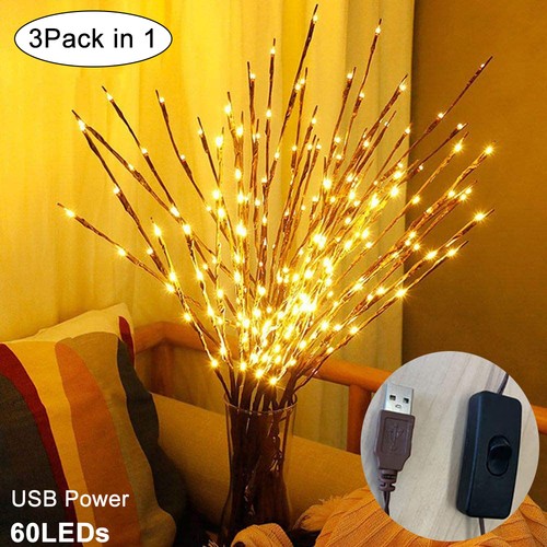 Led branch twig lights - led, light