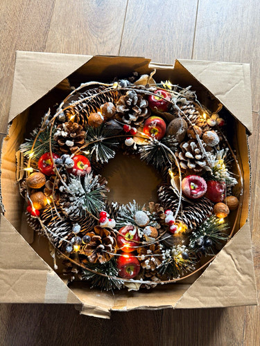 Artificial christmas door - artificial,