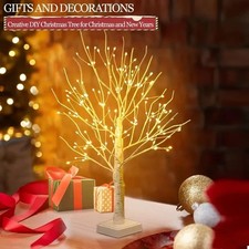 LED Twig Birch Table Tree