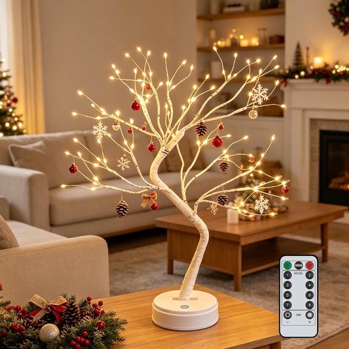 20in birch twig christmas tree - birch,