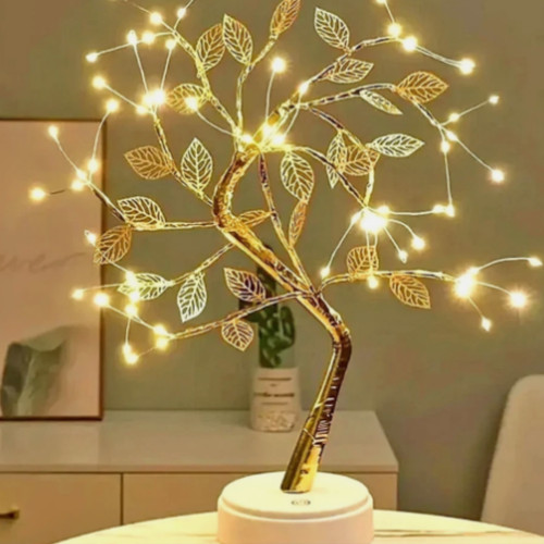 Led lights leaf warm white - leaf,