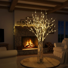 50LED Twig Light Birch Branch