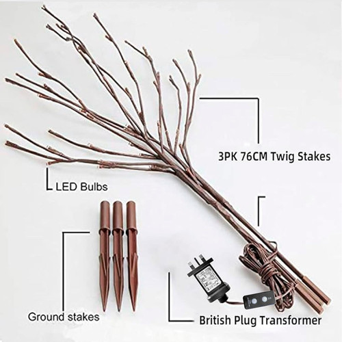 Pack 76cm twig - 3,
