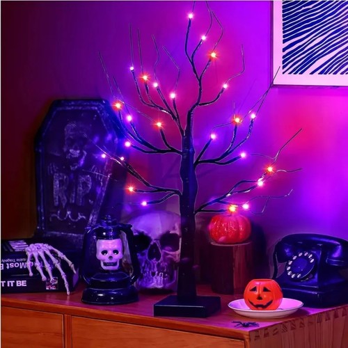 1pc led orange and - 24, purple