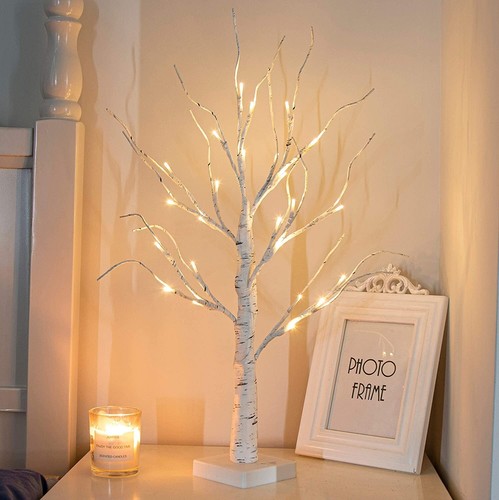 White tree with - white, mini