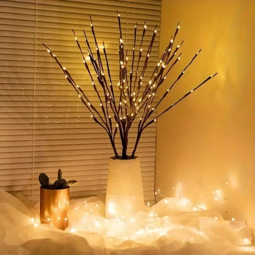 Led indoor black tree - black,