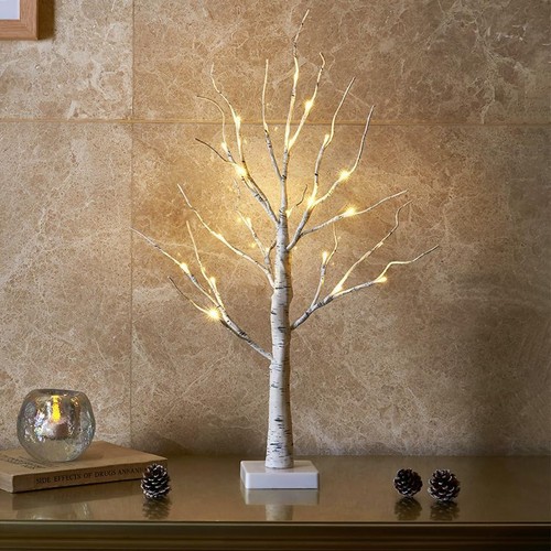 Eambrite white christmas tree - christmas,