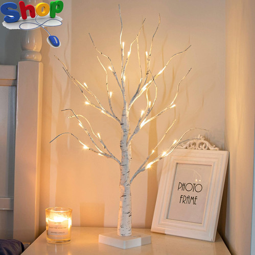 2ft white twig christmas tree - christmas,
