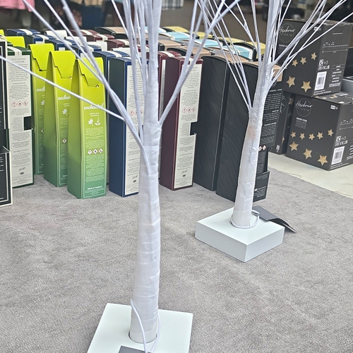 John lewis white twig light - white, light-up