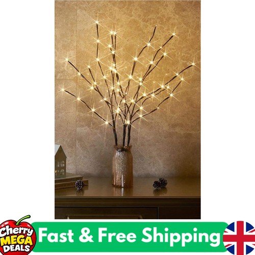 Elegant 3pk brown wrapped twig - 3pk,
