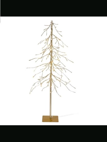 4ft gold twig - gold, tree