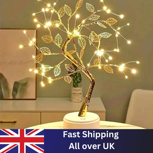 Led lights leaf warm white - 72,