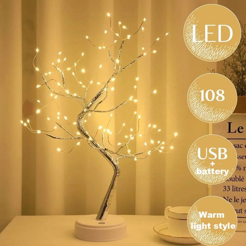 Led birch twig - led, white